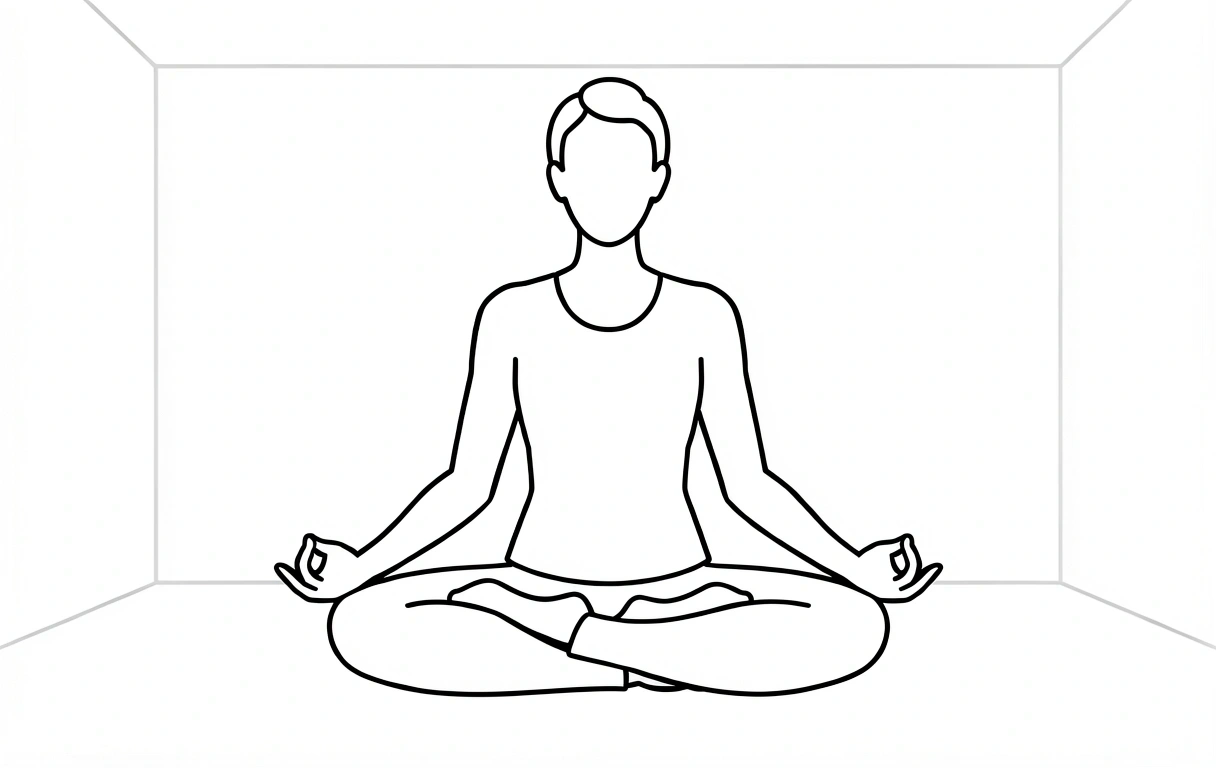 Postura de relajación